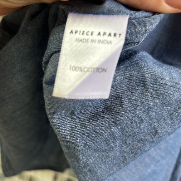 Apiece apart chambray top - Picture 2 of 2